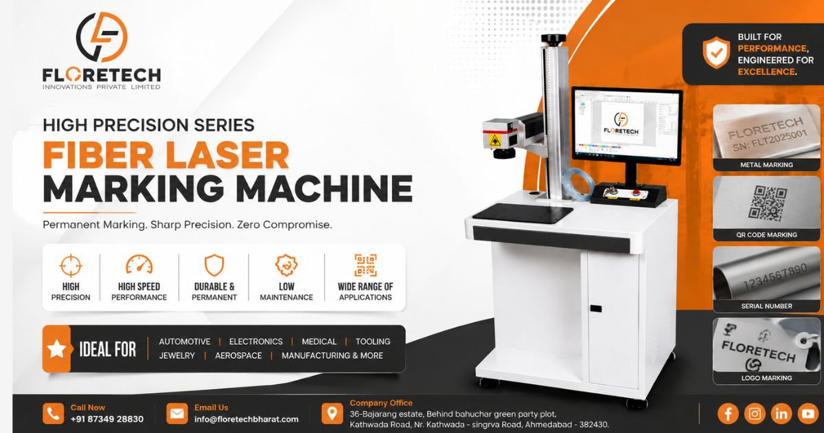 fiber laser engraving machine for metal – Floretech Innovations